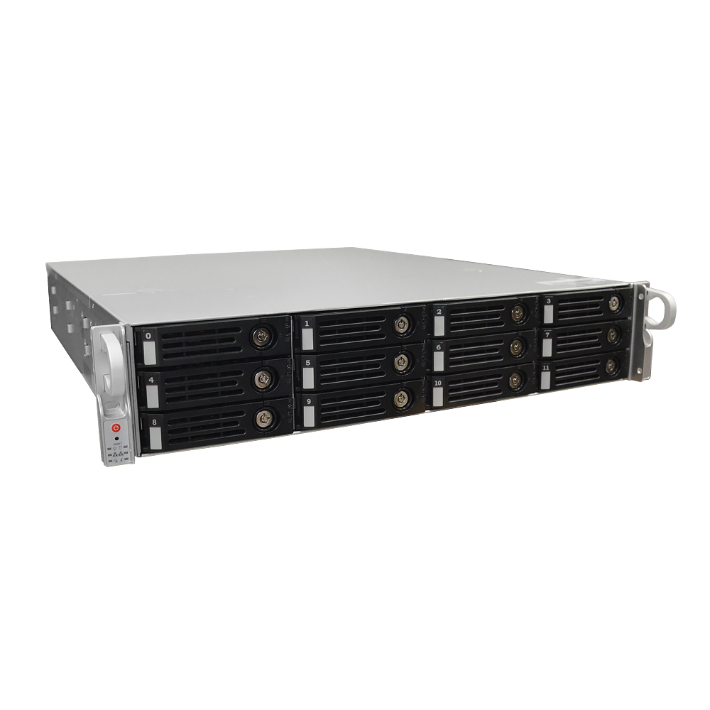 TactiSight INR-417 256-Channel 12-Bay RAID 2U Rackmount Standalone NVR