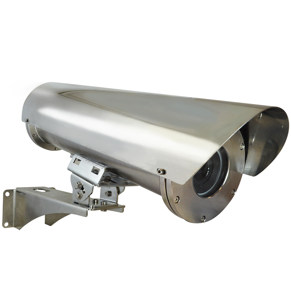 TactiSight PMAX-0208 PoE Explosion Proof Box Camera Housing with Heater, Fan and Bracket