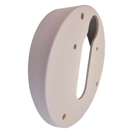TactiSight PMAX-0310 10-Degree Plastic Tilted Wall Mount for Indoor Hemispheric and Fisheye Cameras