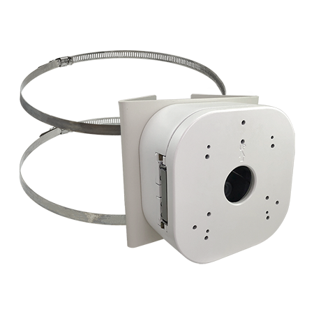 TactiSight PMAX-0534 Pole Mount with Junction Box for 3.25" to 7.0" Poles