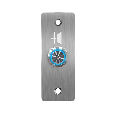 TactiSight PPSH-0102 Stainless Steel Push Button with LED, Silver